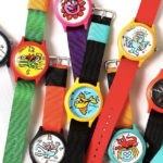 1980s-style Beams x Keith Haring watches