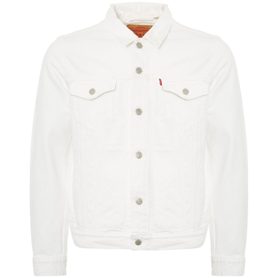 Get set for summer: Levi’s white trucker jacket