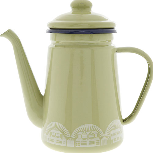 Bargain spotting: Mini Moderns retro enamel coffee pot at TK Maxx