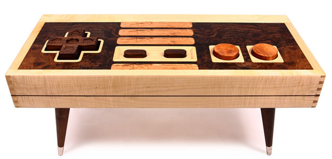 8-bit Retro Gaming Coffee Table by Bohemian Workbench