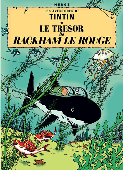 Affordable classics: Tintin book cover posters