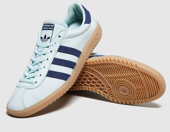 1970s Adidas Bermuda trainers get a green leather makeover