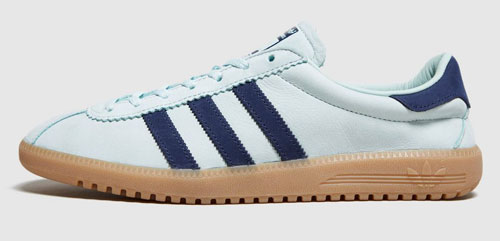 1970s Adidas Bermuda trainers get a green leather makeover - Retro to Go