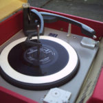 Restored 1960s Dansette RG31 record player and radio on eBay