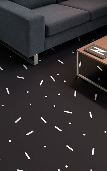 House of fun: Retro games flooring by Atrafloor