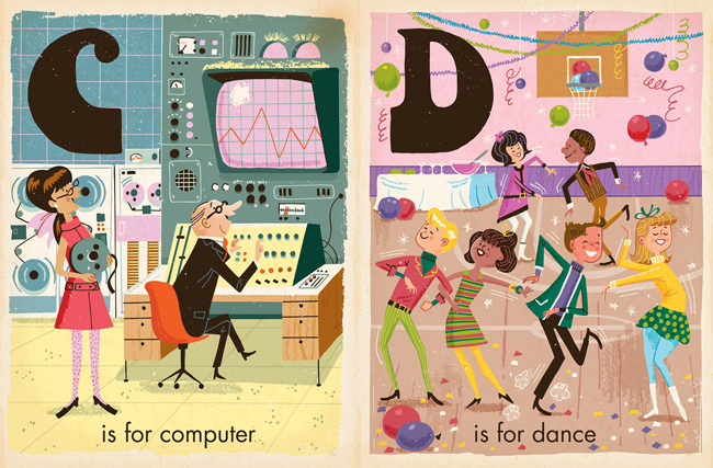 Vintage-style board books for kids by Greg Paprocki