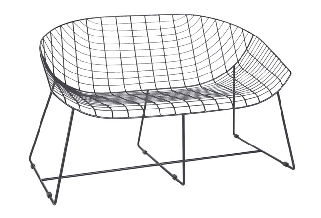 Leopold midcentury-style garden seating at Habitat