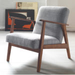 Midcentury-style Ekenaset armchairs