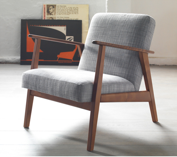 Midcentury-style Ekenaset armchairs