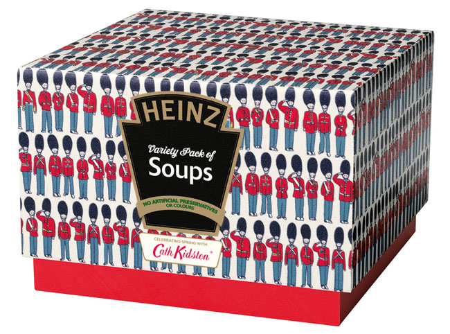 Heinz x Cath Kidston limited edition soup cans