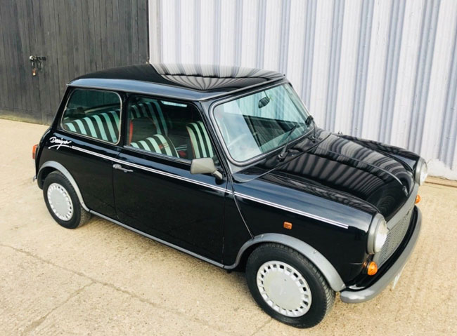 Low mileage Austin Mini Mary Quant Edition on eBay