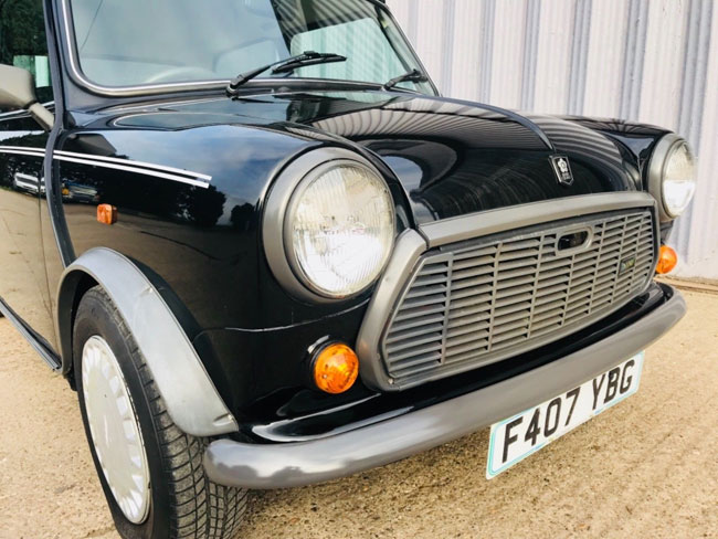 Low mileage Austin Mini Mary Quant Edition on eBay