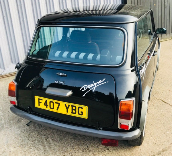 Low mileage Austin Mini Mary Quant Edition on eBay