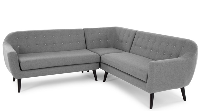 Mad Men style: Ritchie corner sofa at Made