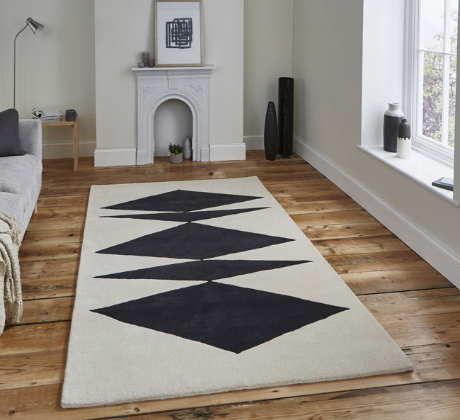 Inaluxe retro abstract rugs
