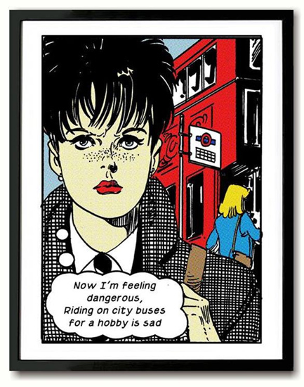 Belle and Sebastian The State I Am In pop art print by Indieprints