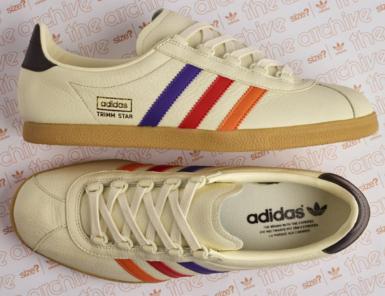 Adidas Archive Trimm Star trainers back as a VHS Size? exclusive