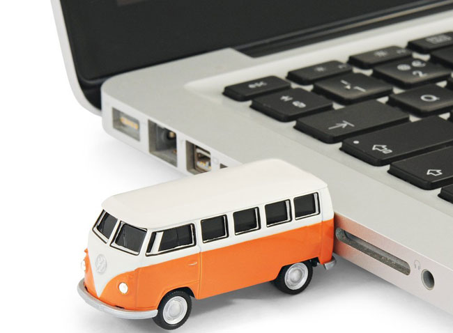 1962 VW Camper Van USB memory sticks