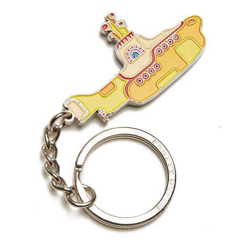 Yellow Submarine keyring