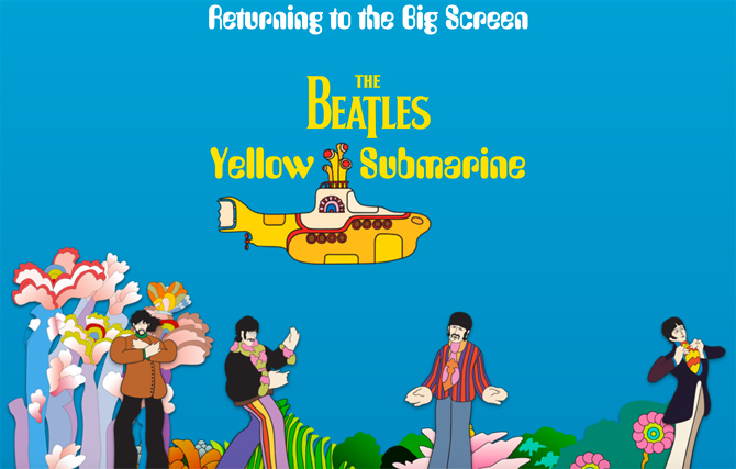 The Beatles Yellow Submarine returns to cinemas for 50th anniversary