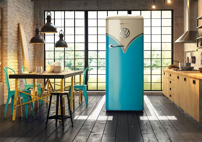 Kitchen cool: Five super-stylish retro fridges