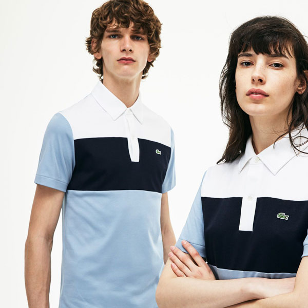 Limited edition 1970s Lacoste interlock polo shirt