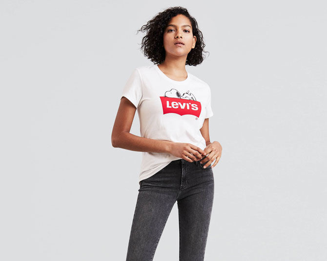 Levi's x Peanuts vintage-style graphic tee - Retro to Go