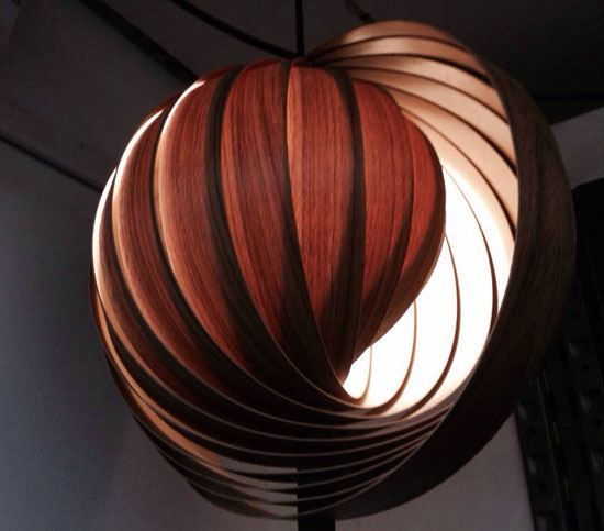 Retro Verner Panton-inspired light fitting by Ili Max
