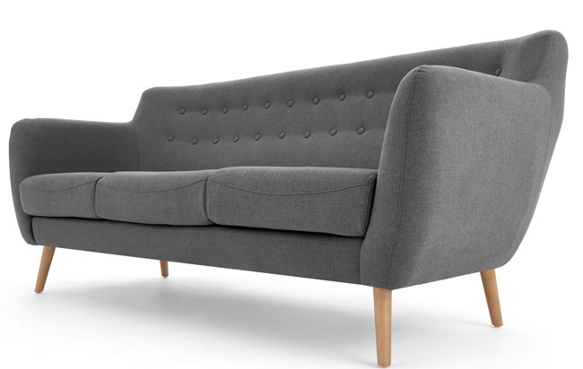 Midcentury sofas with the Rana range at Made