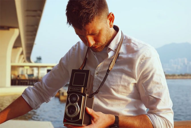 Classic Rolleiflex twin-lens reflex returns as an instant camera