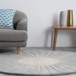 Retro Vaserely rug by Niki Jones for Made