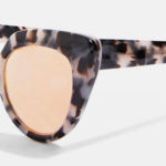 Handmade retro kitten frame sunglasses at Topshop