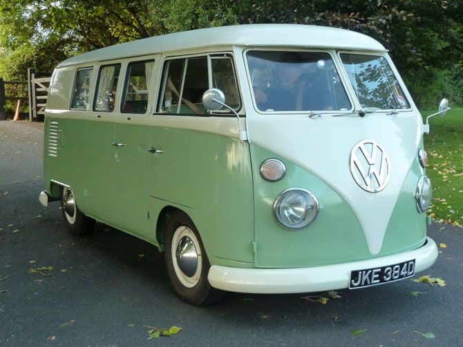 classic volkswagen camper van