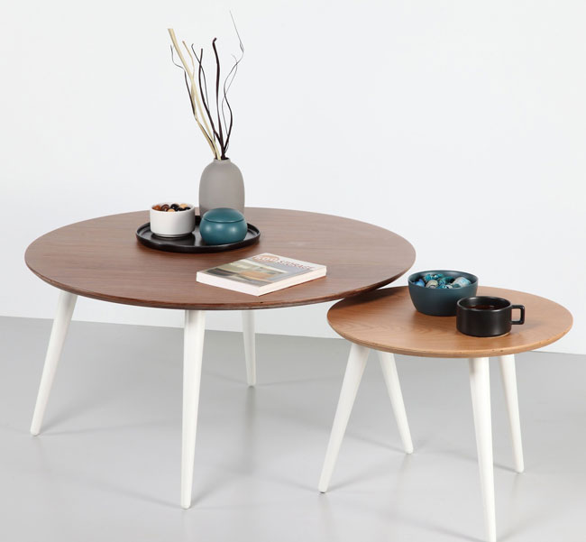 Danish nest of tables by Smart Space Furniture