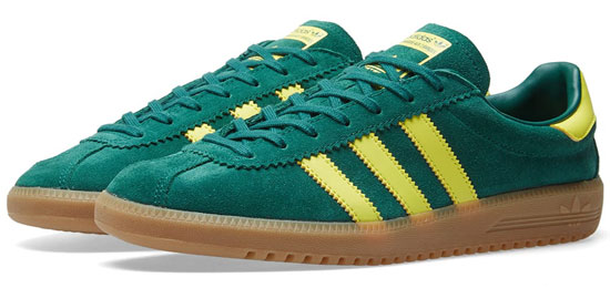 Adidas Bermuda trainers get a collegiate green reissue