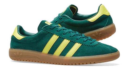 Adidas Bermuda trainers get a collegiate green reissue