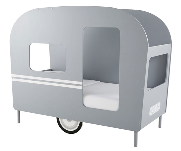 Vintage caravan bed for kids at Maisons Du Monde