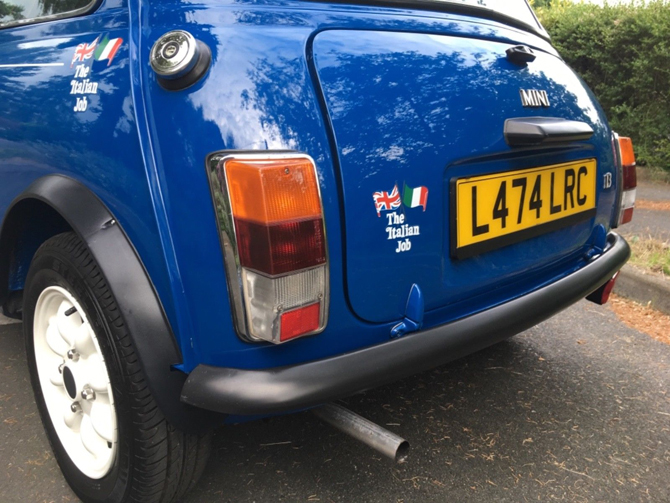 1993 Rover Mini Italian Job Edition car on eBay