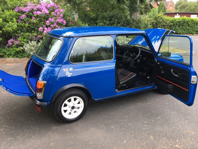 1993 Rover Mini Italian Job Edition car on eBay