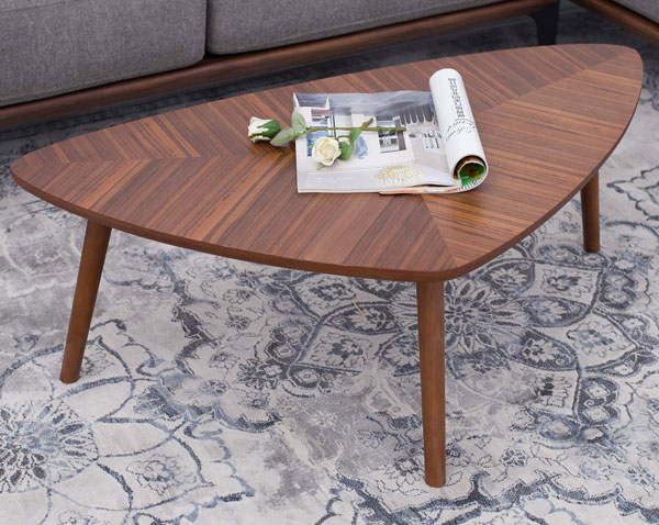 Rivet midcentury modern coffee table at Amazon