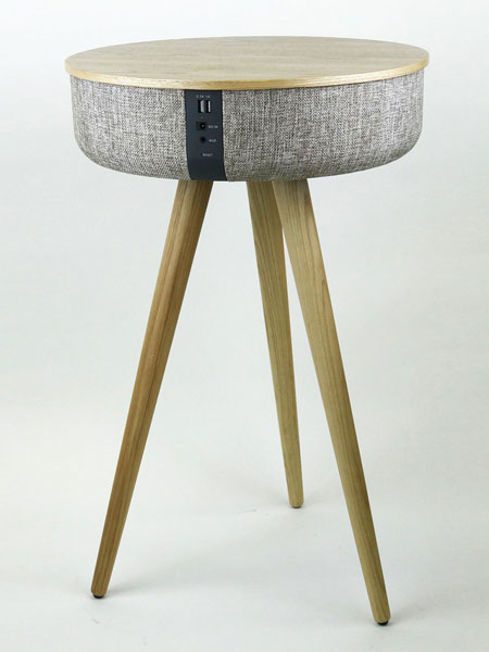 Tabblue - the midcentury speaker table by Steepletone