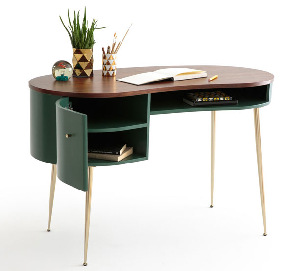 1950s-style Topim desk at La Redoute