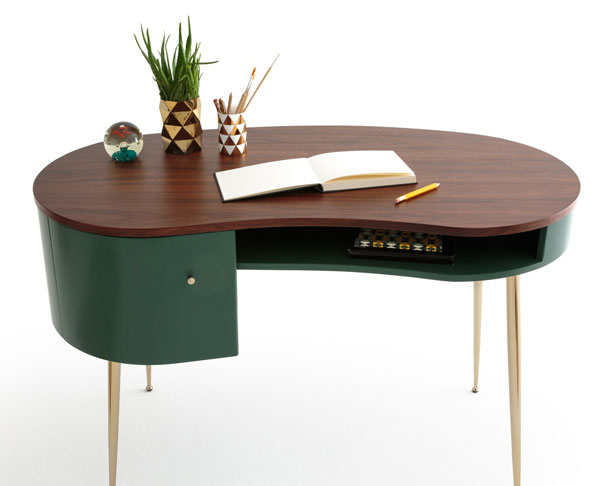 1950s-style Topim desk at La Redoute