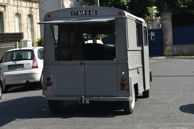 Retro wheels: Vintage Citroen HY van on eBay