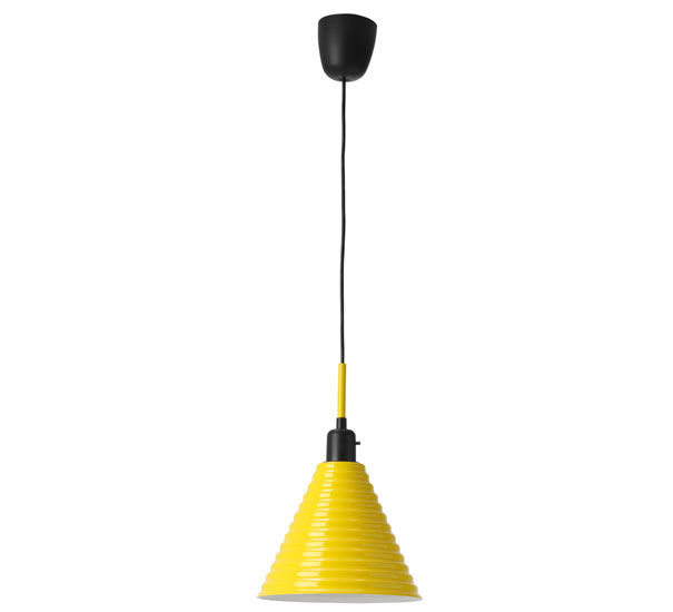 Go 80s with the Ikea Fargstark pendant lamp