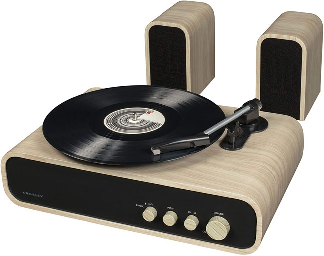 Crosley Gig midcentury-style record player