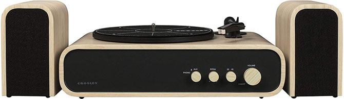 Crosley Gig midcentury-style record player