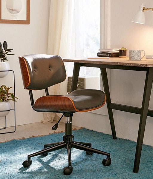 Eames-inspired Lombardi desk chair at Urban Outfitters