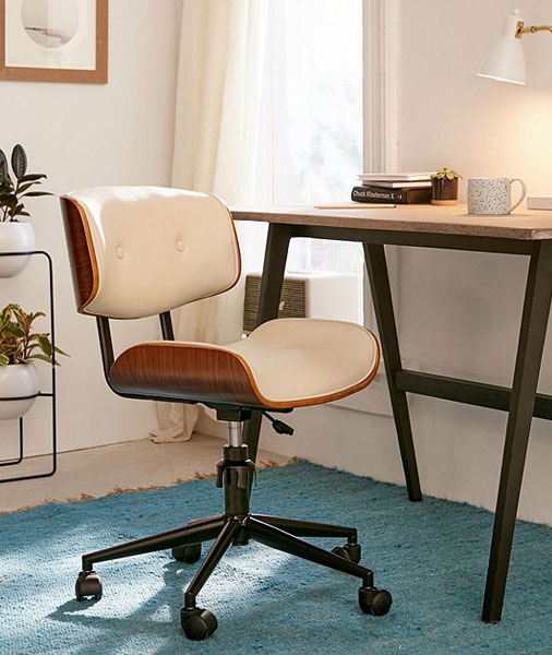 Eames-inspired Lombardi desk chair at Urban Outfitters