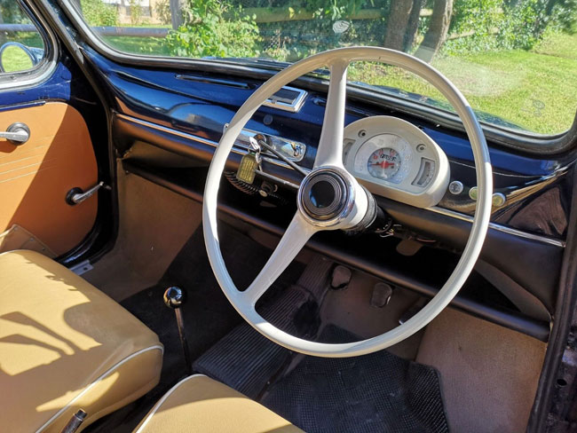 Rare 1960s right hand drive Fiat 600D on eBay